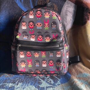 RARE Bob's Burgers all over print bag